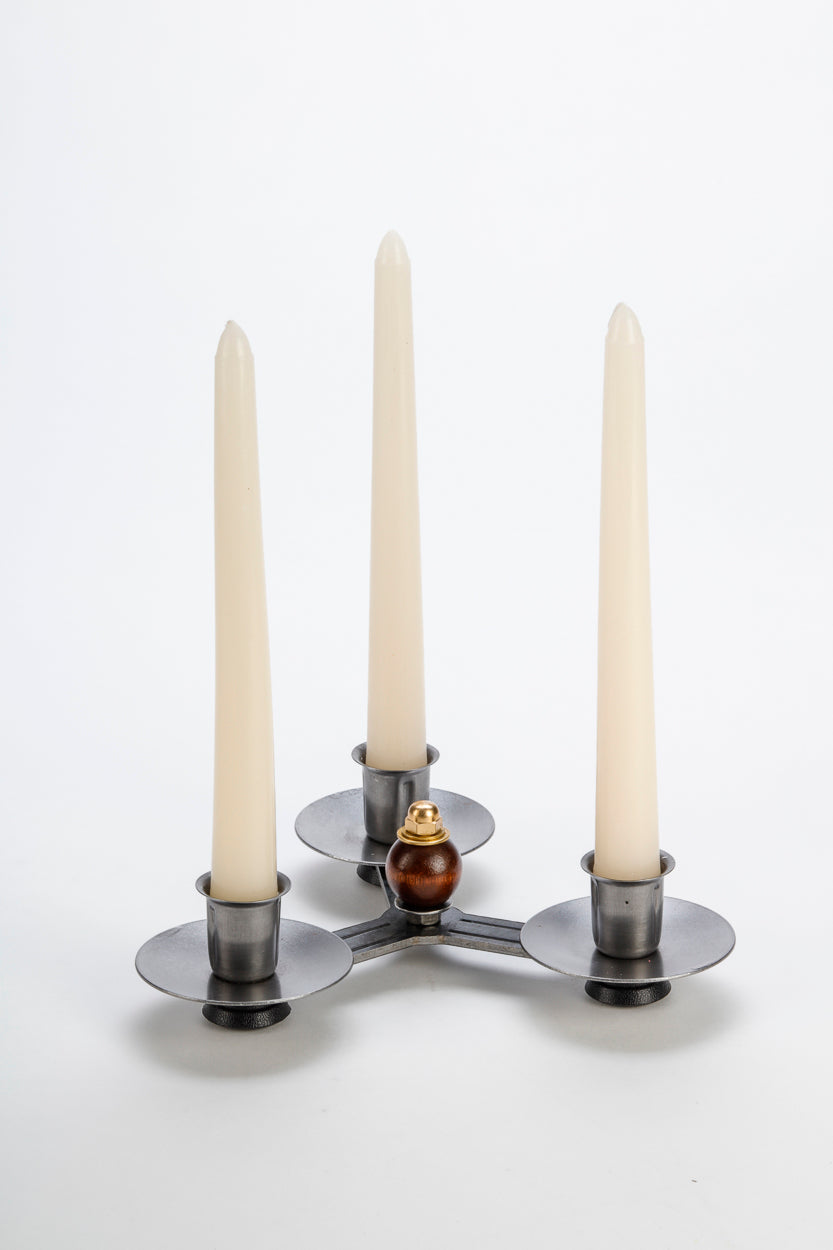 2" Low Profile 3 Candle Holder