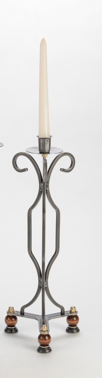TRIPLE STAND SINGLE CANDLEHOLDER